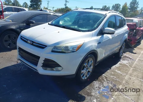 2014 Ford Escape Titanium из США, поврежденный, VIN 1FMCU0JX4EUE33765